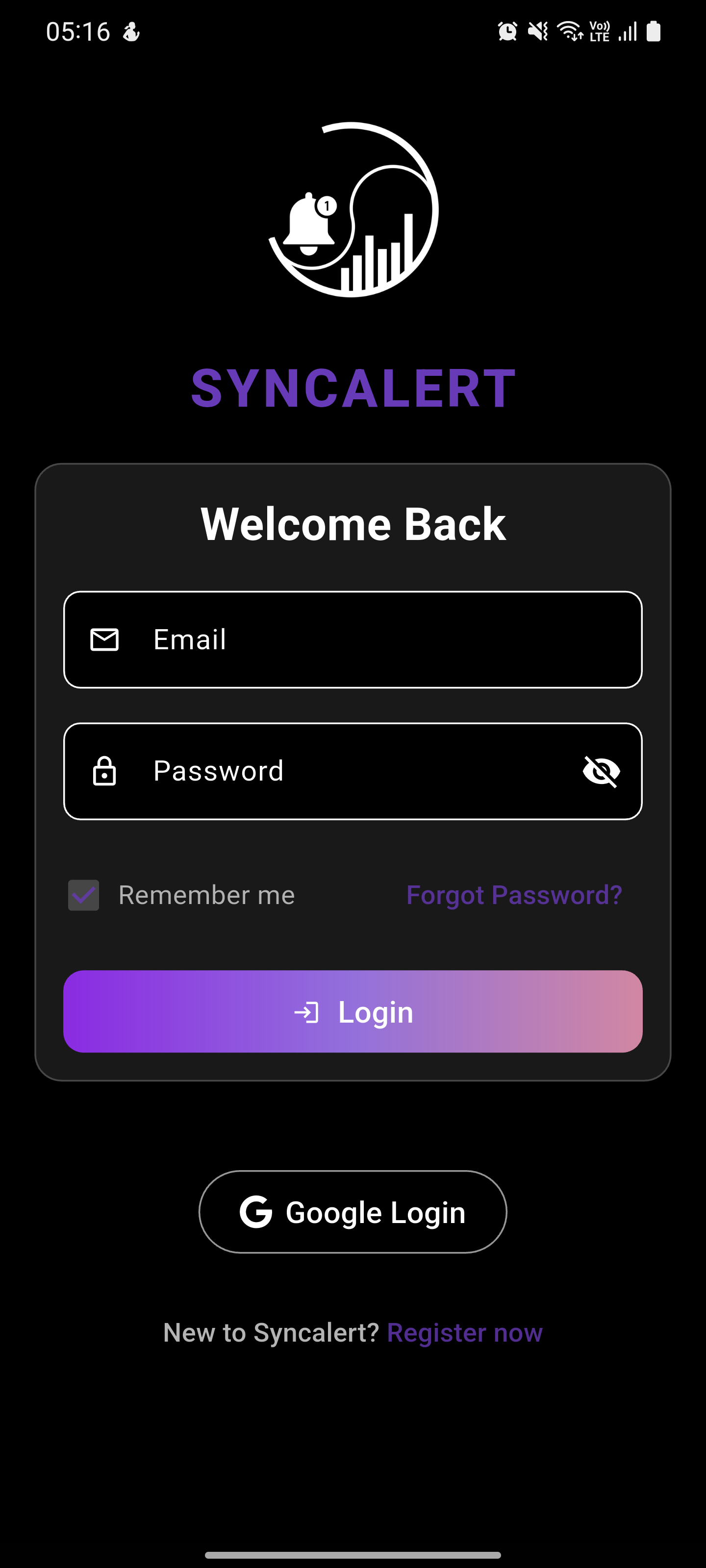 Syncalert screenshot 1